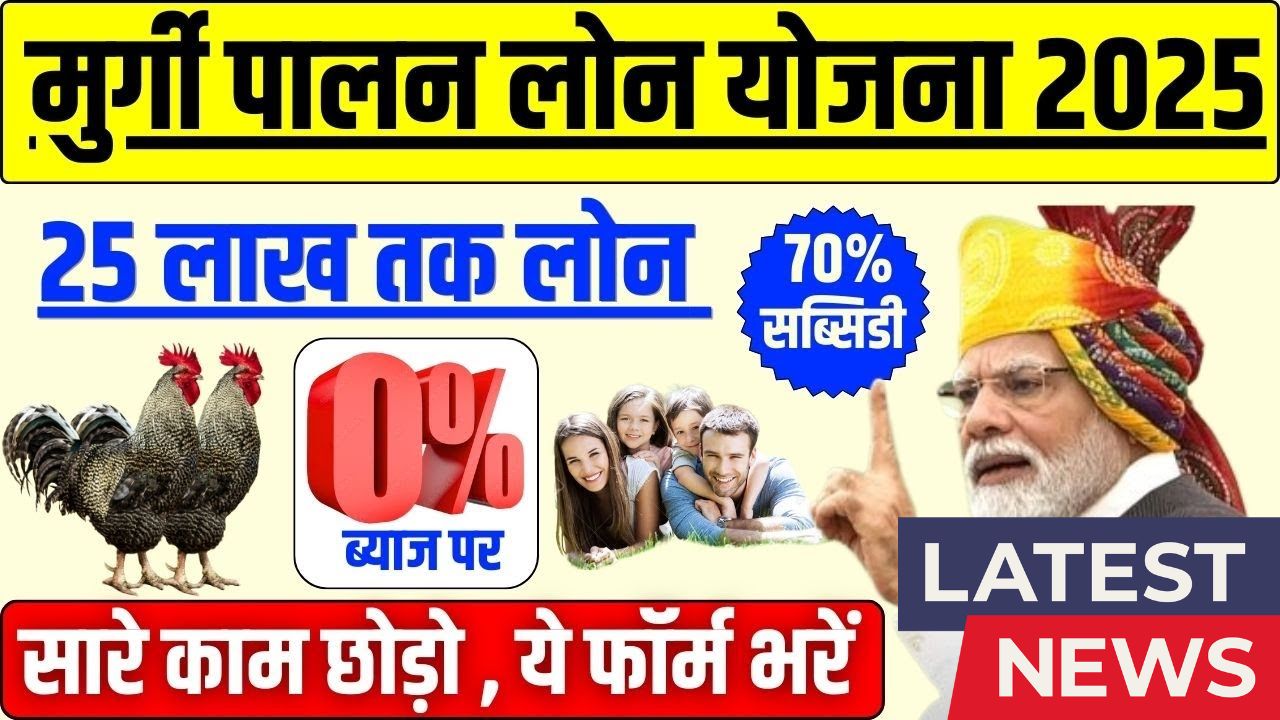 Poultry Farming Loan 2025