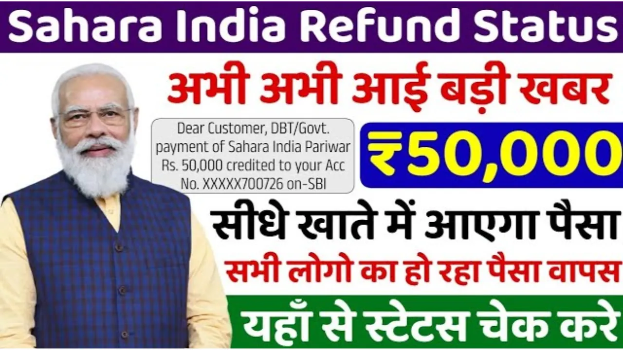 Sahara India Refund Status